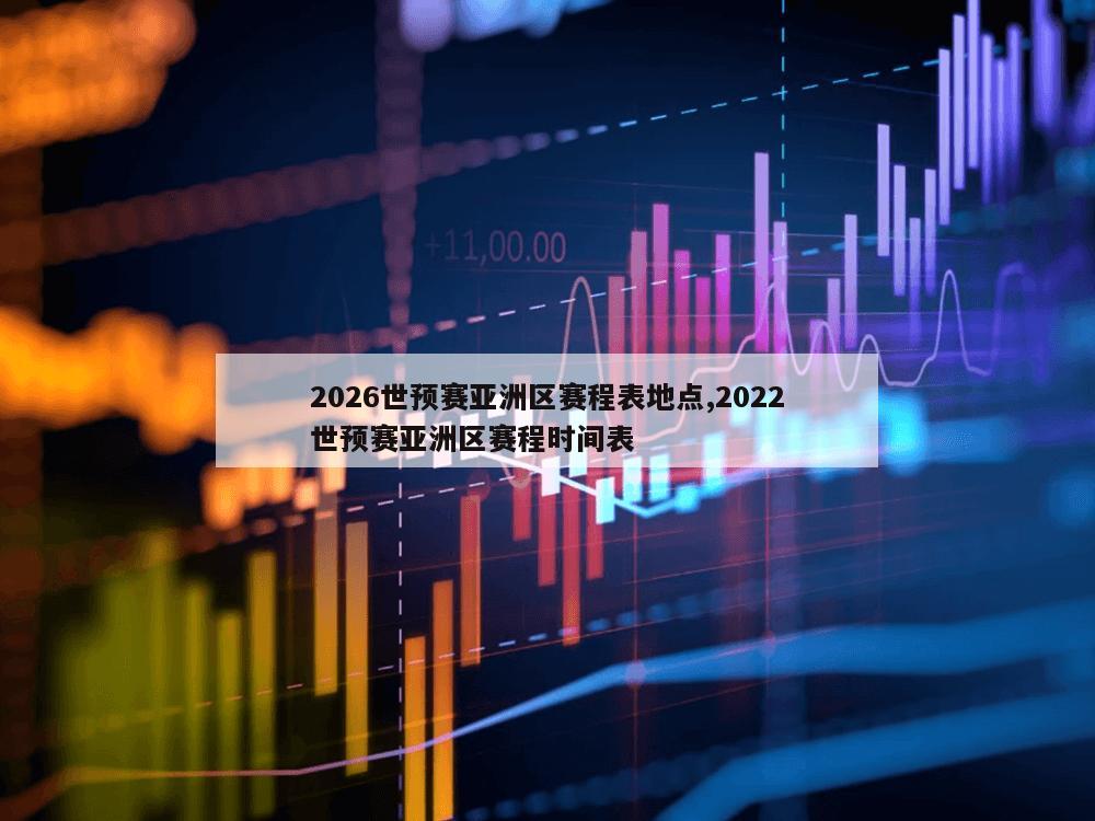 2026世预赛亚洲区赛程表地点,2022世预赛亚洲区赛程时间表